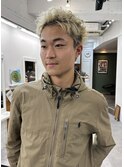 【HYUGA】ハイトーンスパイキーショート