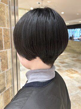 ピークアブー アヴェダ アトレ恵比寿(PEEK-A-BOO AVEDA) 襟足スッキリショート　ひし形ショート　前下がりショート