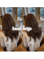 タブーセントラル(TABOO Central)&nbsp;ブリーチなしダブルカラー　髪質改善カラー　ヘーゼルベージュ