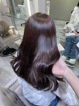 ラメール(MAISON LA MER) 【NATSUKI】艶感たっぷりラベンダーグレージュ