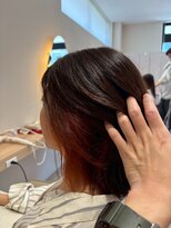 ルーチェココ ブラン(Lu'ce coco blanc)&nbsp;ハイライトカラーインナーファイヤーオレンジ