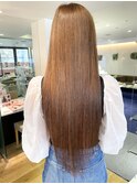 髪質改善/縮毛矯正/レイヤーカット/セミロング/伸ばしかけヘア