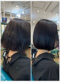 似合わせカット/縮毛矯正/ボブ/イメチェンカット/ワイドバング