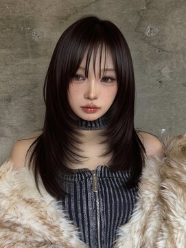 韓国ヘア/透明感カラー/ケアカラー/艶髪トリートメント