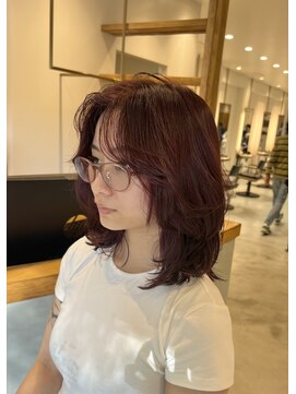 シアン 矢場町店(CYAN.) たぷっと重ため海外レイヤー×ローズレッド