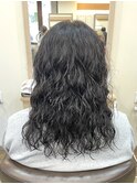 MEN’S HAIR/波巻ツイストスパイラル/フェザーパーマ/中村