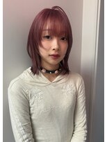 ゾーイダイミョウ(ZOEY daimyo)&nbsp;大名　レイヤーカット　ブリーチカラー