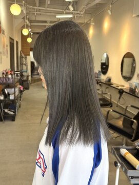 ラック 津田沼(LUCK) オリーブ/津田沼/韓国ボブ/ケアブリーチ/似合わせカット