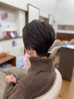 ルーム(room) ハンサムショート。