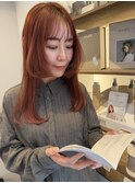透明感をプラスした大人のピンクカラー