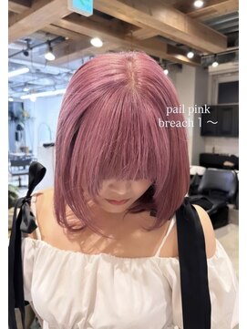 ディッセンバー 神宮前(December) 1breachで叶うピンクベージュ