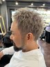 【Men's限定】カット+デザインカラー+炭酸スパ 9900円