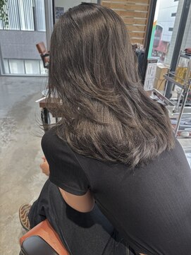 フリックヘアサロン 梅田茶屋町2号店(FLICK HAIR SALON) イルミナカラー/暗髪/透明感/髪質改善