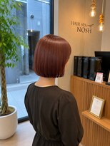 ヘアースパ ノッシュ 博多千代店(Hair Spa Nosh)&nbsp;ボブ×ピンク