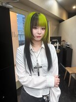 ヌル 原宿店(Null) ブリーチデザインカラー/ルーツカラー/ケアブリーチ/レイヤー