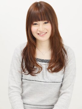 アルターリアン(aL ter LieN) 厚めバングと柔らかい毛先の大人かわいいロング