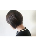 アン ヘア デザイン(un hair design)&nbsp;【　un  】ショート×ダークカラー×ハイライト
