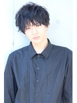 人気★黒髪、クラウドマッシュ★