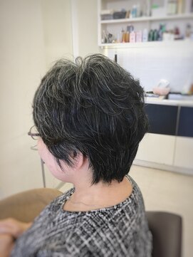 クール ヘアー ギャラリー 神明町店(COOL Hair gallery) 大人ショートパーマ☆美シルエット