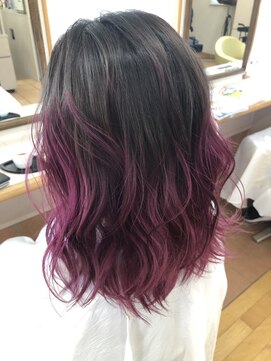 美容室 ナガタ(NAGATA) フラッシュピンク