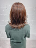 シェル 吉祥寺(shell)&nbsp;アプリコットカラー×外ハネボブ