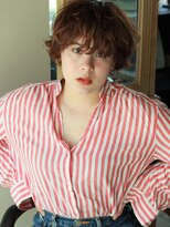 グラス(grass)&nbsp;マッシュ ガーリーショート カールヘア くせ毛を活かす