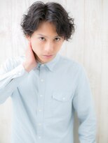 モッズヘア メン 上尾東口店(mod's hair men) ≪mod's men≫セミウエット＆エアリー★かき上げヘアF