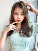 アフロート《矢田菜津紀》表参道　透明感シースルーバング髪型