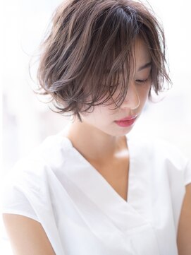ヘアー アトリエ トゥルー(hair atelier true) true☆ナチュラルパーマでショートボブ