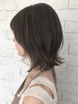 ラヴリア カミツ(LOVERIA KAMITSU)&nbsp;今っぽウルフ☆インナーカラー☆ミントアッシュ