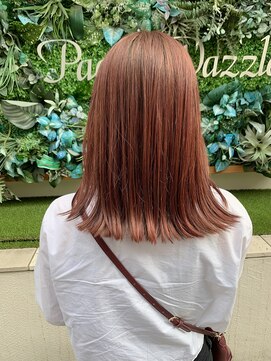 アフロートpd+ KOBE(AFLOATpd+) 【神戸三宮】ピンク×レッド ブリーチあり