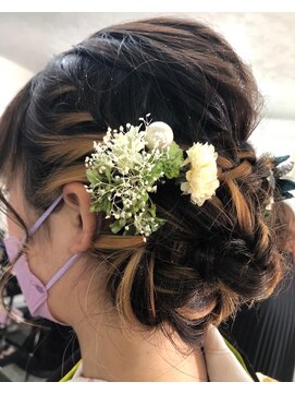 イマージュヒラ 着付けヘアセット