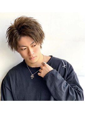 ディグニフ(DIGNIF) 七三アップバングウルフ