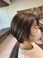アンプヘアー 桂店(unpeu hair) ショートスタイル×白髪ぼかしハイライト
