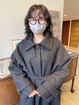 ヘアーアイストゥーレ(HAIR ICI TRE) ウルフパーマ 担当 渡邉桜桃