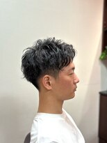 ケースタイル ヘアスタジオ 神保町店(K STYLE HAIR STUDIO) 束感ショート/波巻き/ツーブロックマッシュ/アップバング/神保町