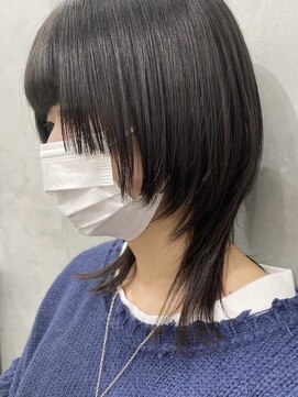 ヘアサロン ドット トウキョウ カラー 町田店(hair salon dot. tokyo color) [杉本真奈美] ウルフカット [町田駅]モードヘア/チョコレート