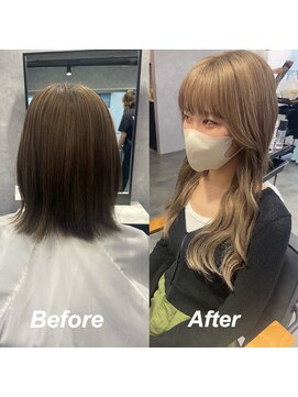 フィーネ 横浜(Fi -Ne) プルエクステでハイトーンロングに！