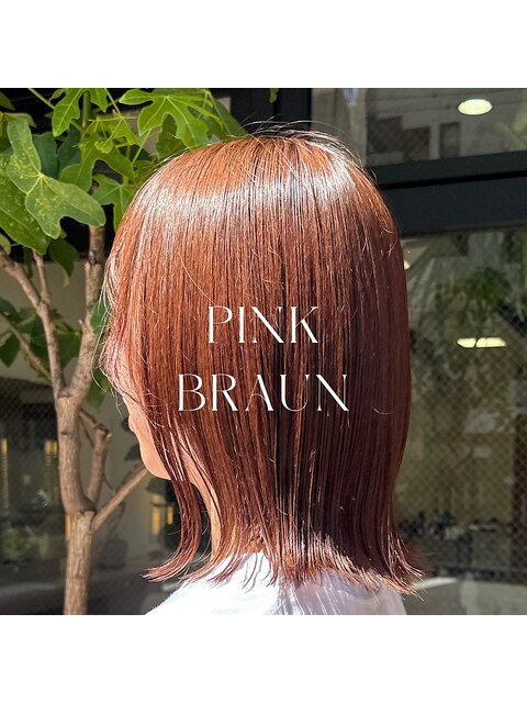 【Rina】pink brown