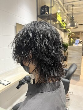エイト 北千住店(EIGHT) マッシュウルフ×ツイストスパイラルパーマ【EIGHT北千住 】
