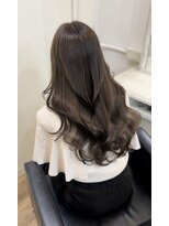 イオエ(ioe)&nbsp;デザインカラー/グランマッシュ/暗めカラー/ミディアムヘア