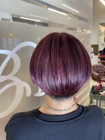 ヘアースペースブルーム ヒーロー 園田店(HAIR SPACE BLOOM hero) 【園田/ワインレッドカラー】ブリーチカラー