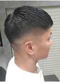 新発田/万代/バーバー/クロップ/フェードカット/スキンフェード
