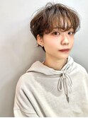 【山本】マッシュショートパーマ