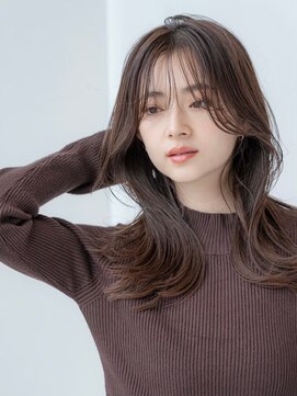 ハバナ 立川(HAVANA) レイヤーカット韓国レイヤーくびれヘアベージュカラー髪質改善