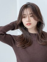 ハバナ 立川(HAVANA) レイヤーカット韓国レイヤーくびれヘアベージュカラー髪質改善