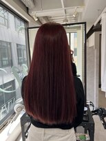 トリムバイエンヴィ(tlim by ENVY)&nbsp;ブリーチなしでも出来るレッドカラー