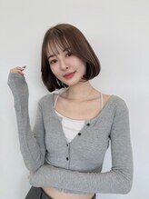 ハピネス 王寺店(Happiness)&nbsp;結べる長さのボブ/タッセルボブ/タンバルモリ/ベージュカラー