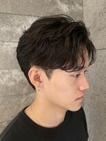 ニアウ 伊勢崎連取店(Niau)&nbsp;メンズマッシュウルフニュアンスパーマメンズパーマ