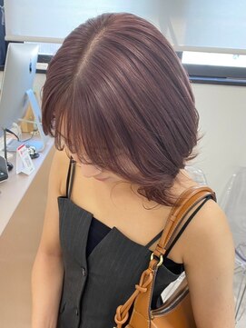 ベレーザシェルト(Beleza scelto) 10037秋色オリーブグレージュ髪質改善透明感カラーワンホンヘア